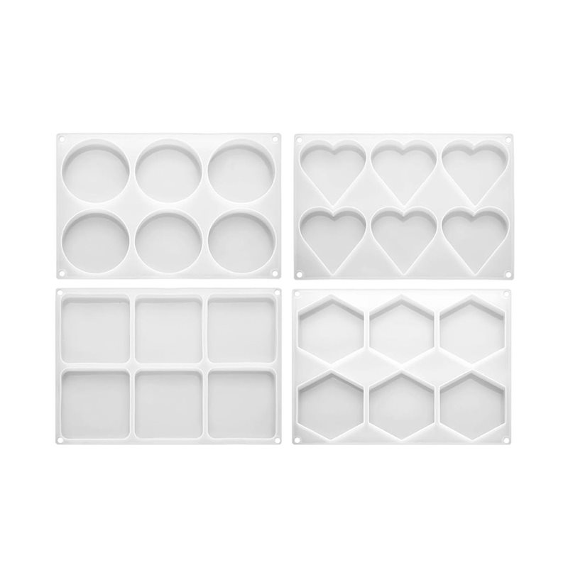 Coaster Mold Square - [ABFI!】 Formy z żywicy do rękodzieła