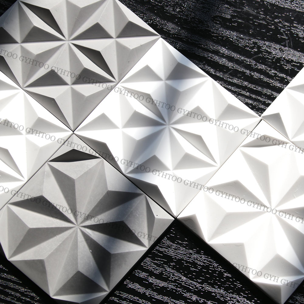 Coaster Mold Square - 8.4cm Tynk Kwadratowa Płytka Ścienna Formy