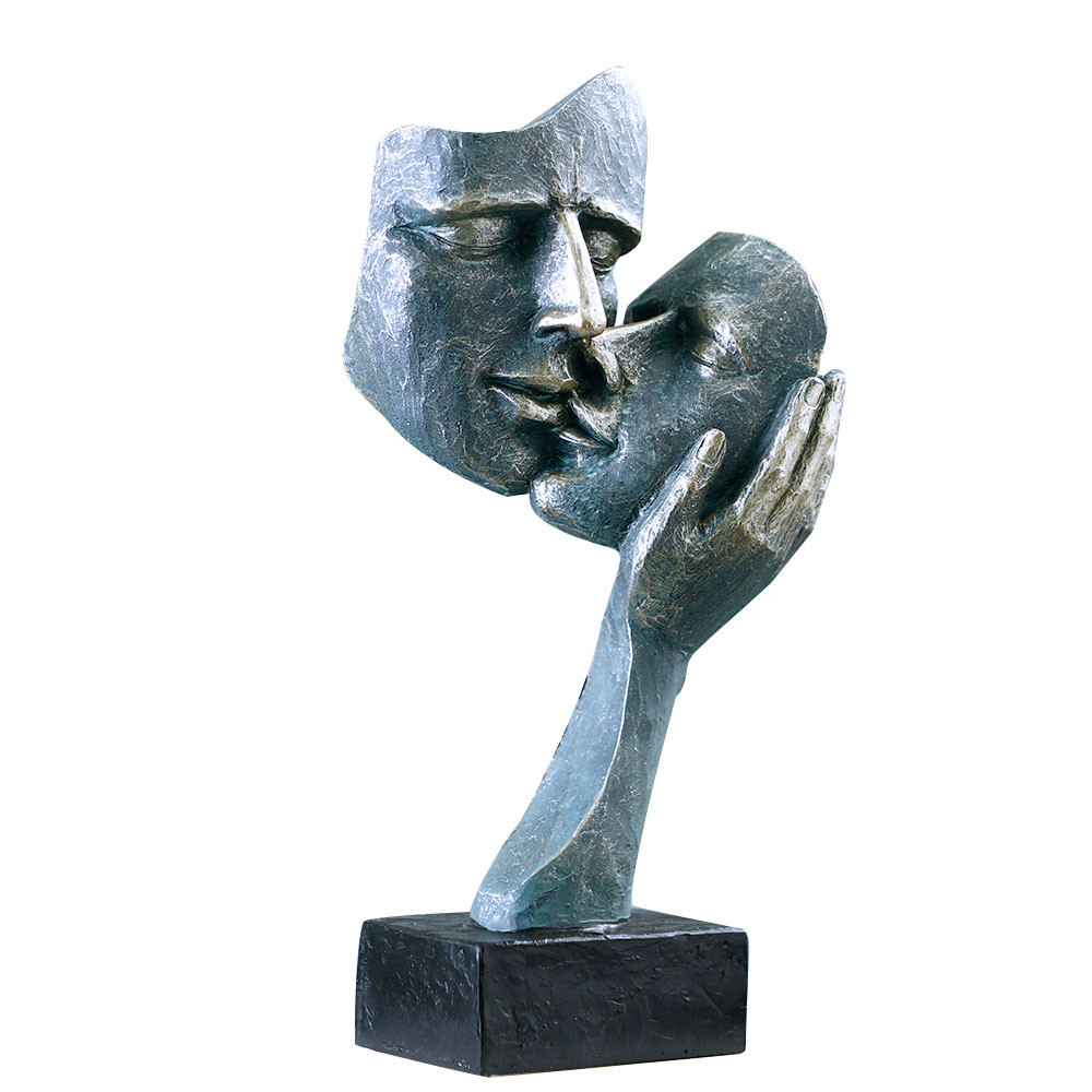 Resin Art Unique Ideas - Rzeźba Maseczki do Pocałunków, Ręcznie Robiona