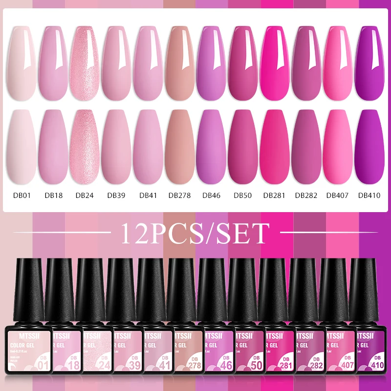MTSSII 12Pcs/Set Nude Skin Col – Uv Lamp Nail Resin recenzja i cena