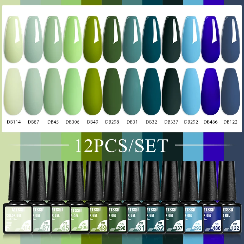 MTSSII 12Pcs/Set Nude Skin Col – Uv Lamp Nail Resin recenzja i cena