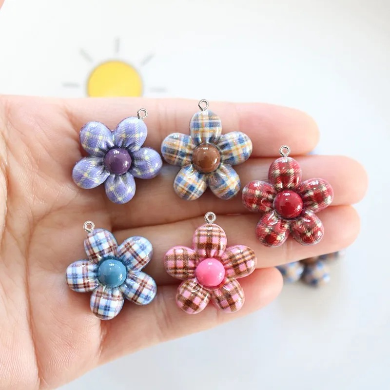 10 szt. Słodkie kwiatowe zawie – Resin Art Accessories recenzja i cena