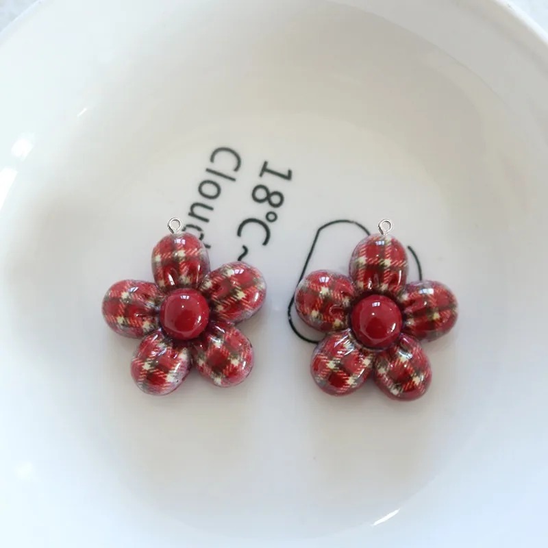10 szt. Słodkie kwiatowe zawie – Resin Art Accessories recenzja i cena