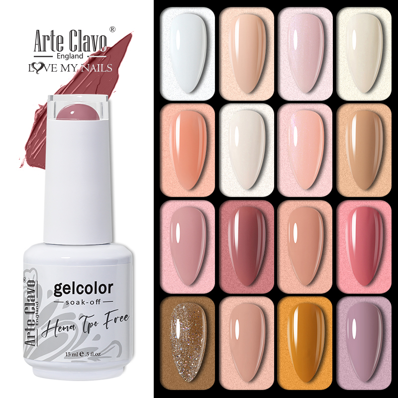 ArteClavo 15ml Nude Gel Lakier – Uv Lamp Nail Resin recenzja i cena