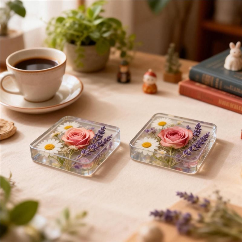 Formy silikonowe do żywicy na  – Coaster Mold Square recenzja i cena