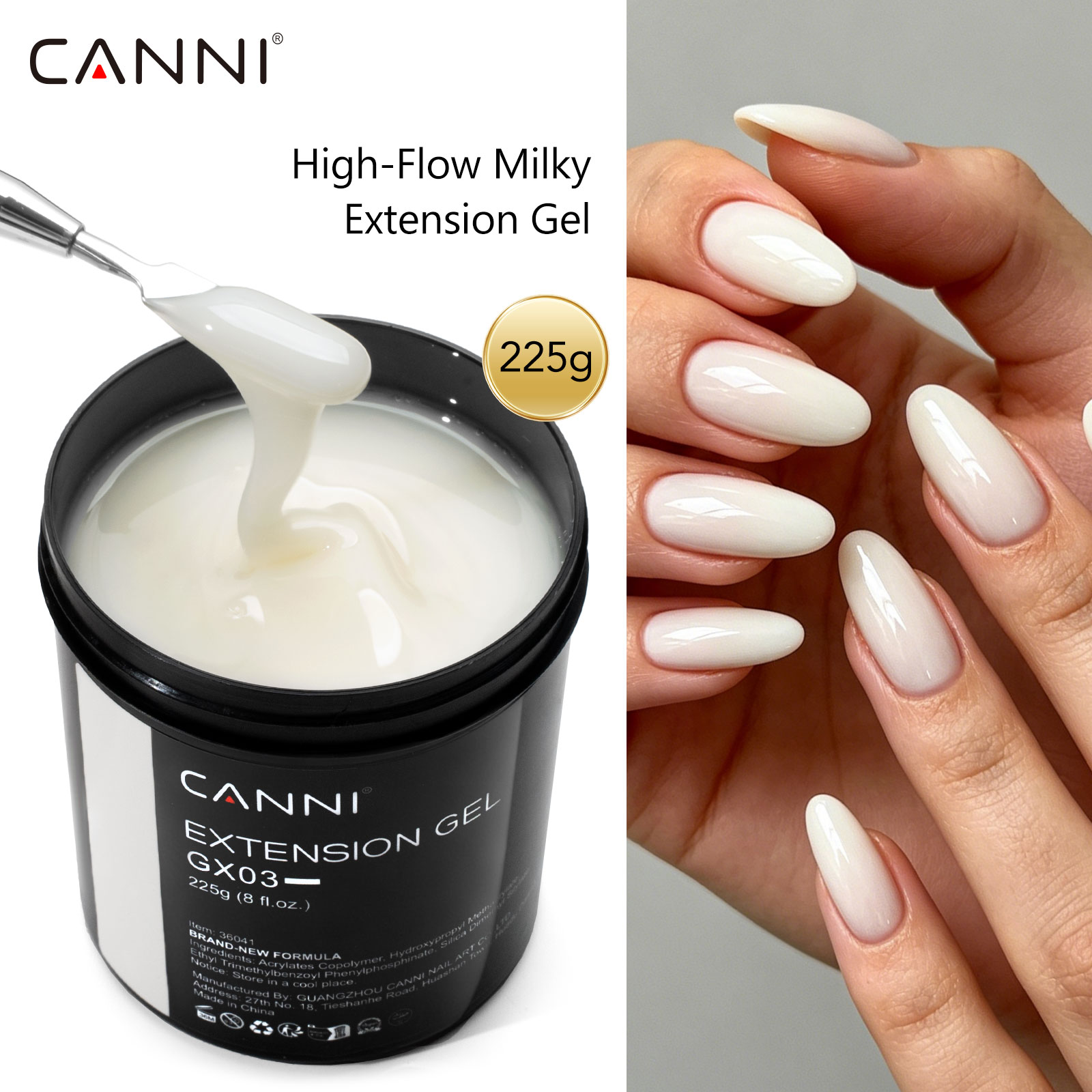 CANNI 225g Żel do modelowania  – Uv Lamp Nail Resin recenzja i cena