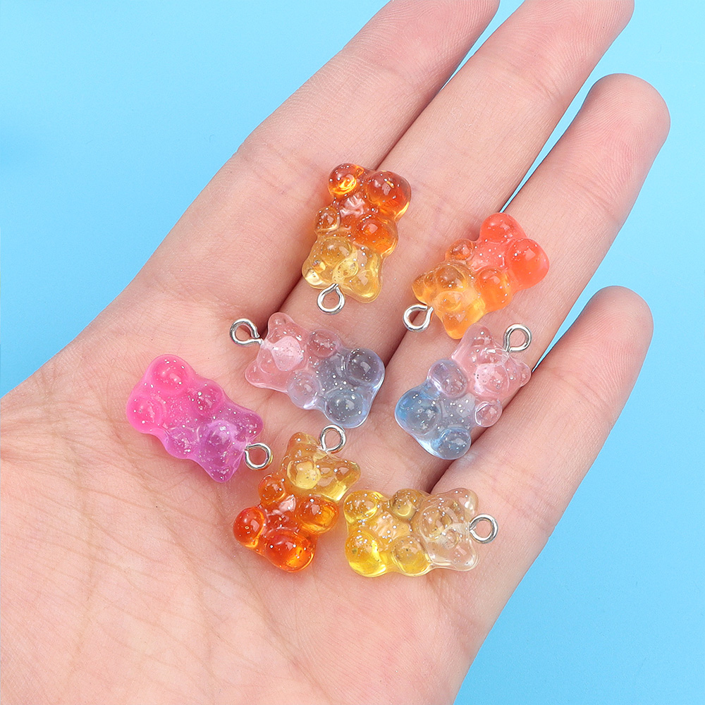 DW82 10 szt. Dwukolorowe zawie – Resin Art Jewellery Kit recenzja i cena