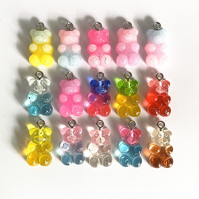 DW82 10 szt. Dwukolorowe zawie – Resin Art Jewellery Kit recenzja i cena