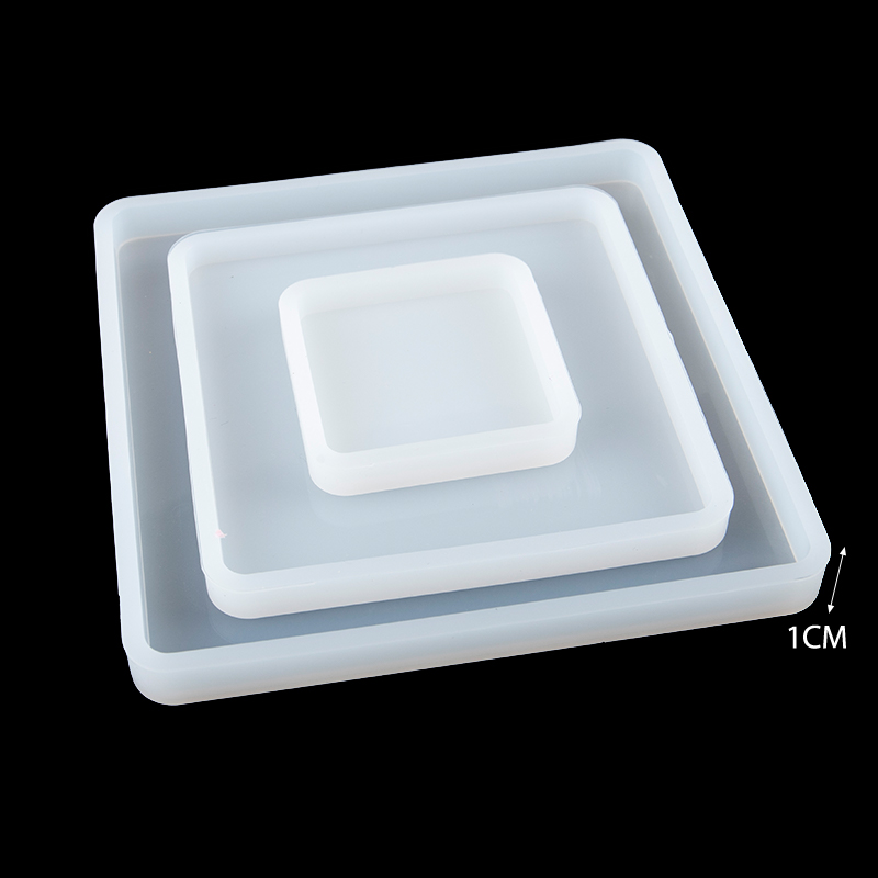 Kwadratowe silikonowe formy do – Coaster Mold Square recenzja i cena