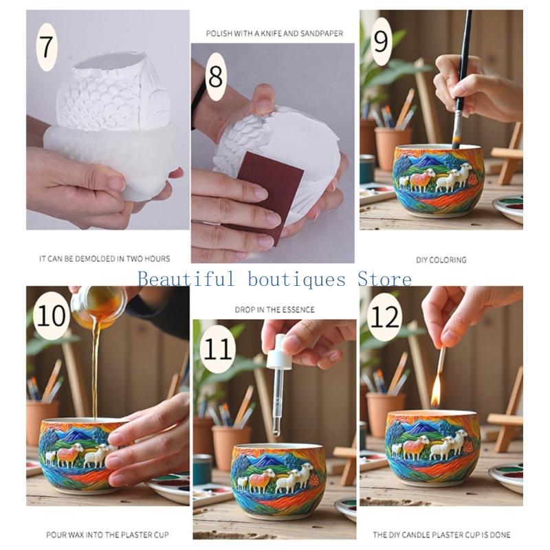 U4LF Kreatywna koza forma sili – Resin Art Unique Ideas recenzja i cena
