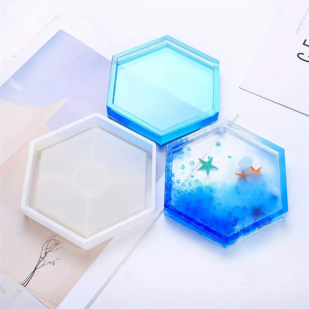 4 sztuki / zestaw silikonowych – Coaster Mold Square recenzja i cena