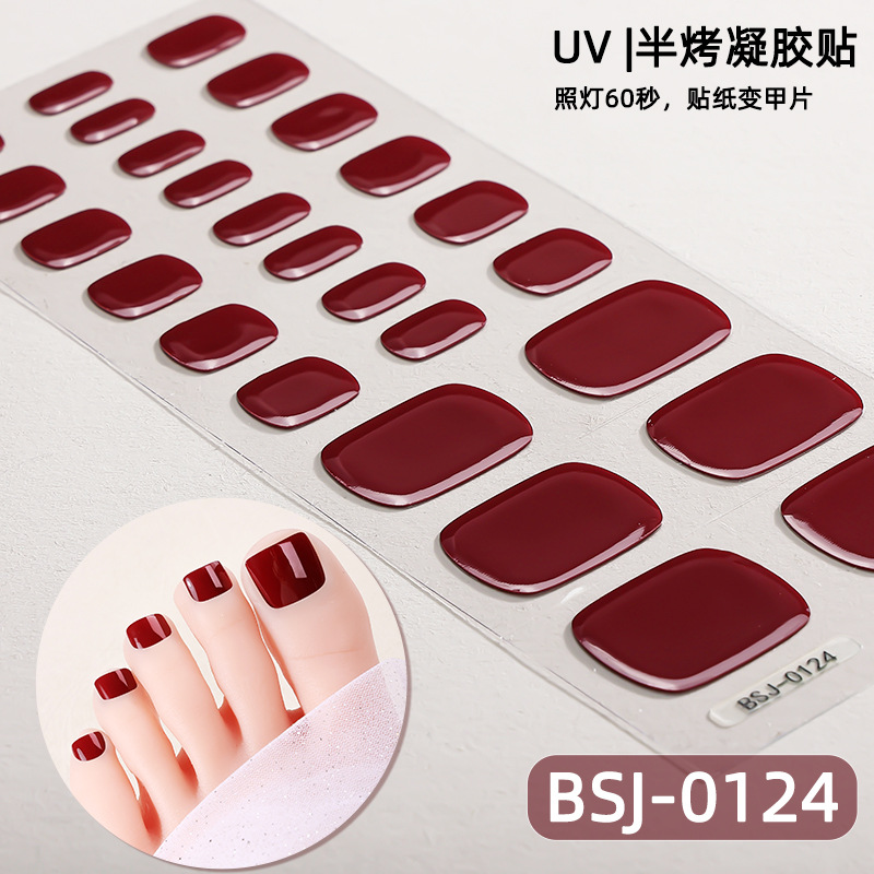 Naklejki żelowe na paznokcie u – Uv Lamp Nail Resin recenzja i cena