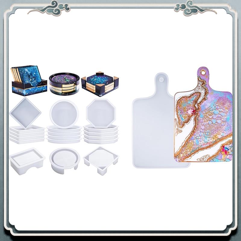 Wytrzymałe 18 szt. Formy silik – Coaster Mold Square recenzja i cena