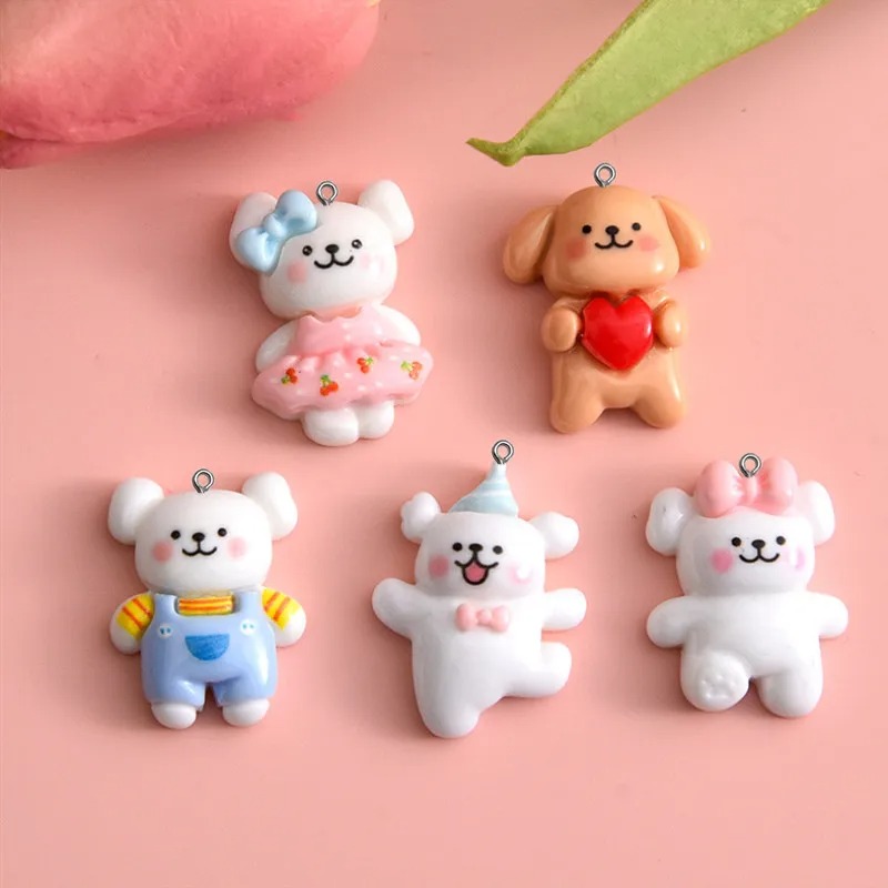 10 szt. Kreskówkowe zawieszki  – Resin Art Accessories recenzja i cena
