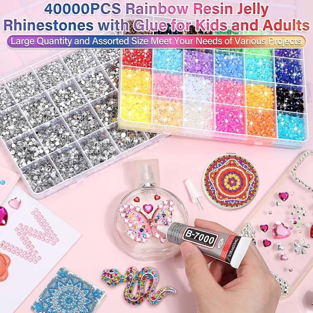 Zestaw żywicznych dżetów w róż – Resin Art Workshop recenzja i cena