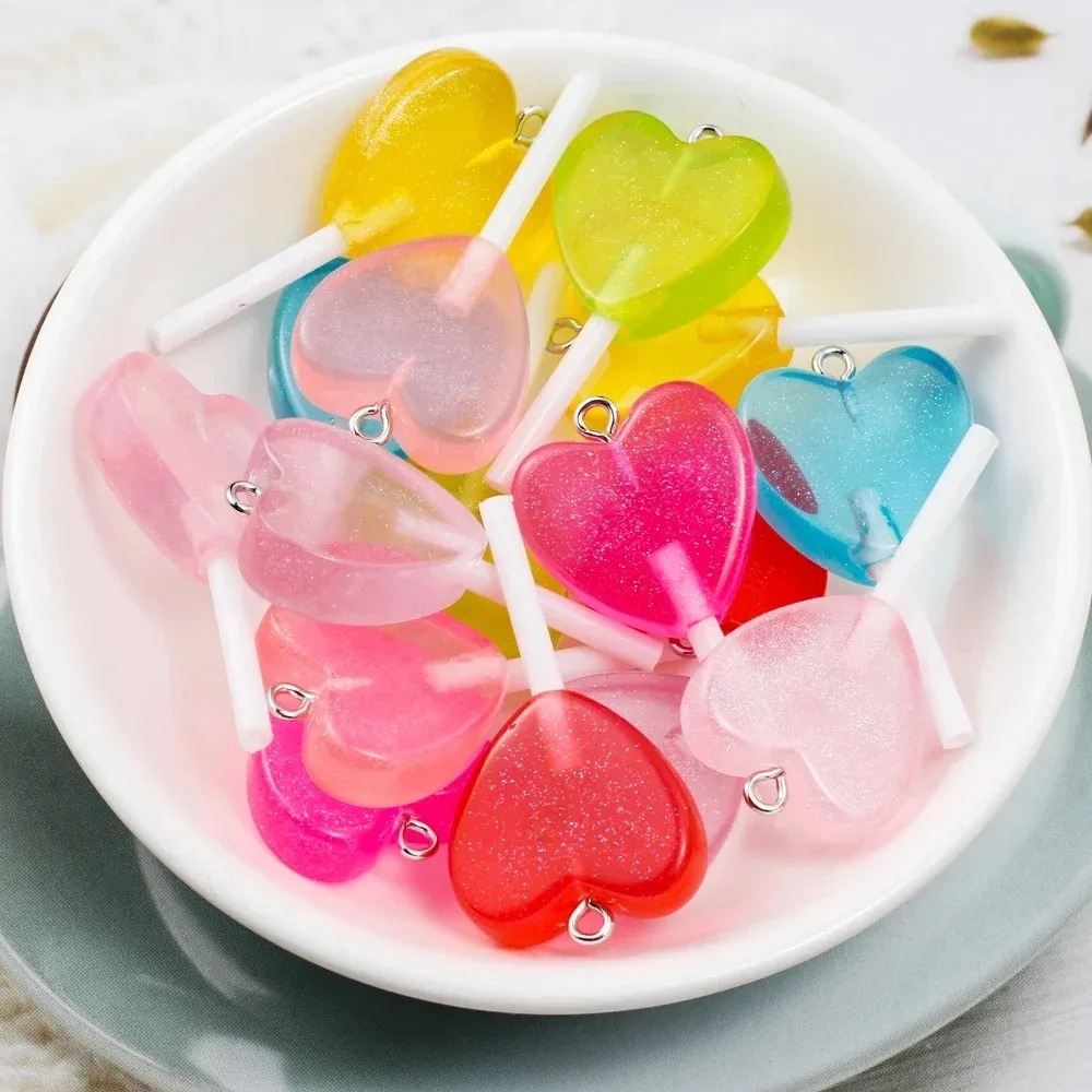 10 szt. uroczych błyszczących  – Resin Art Jewellery Kit recenzja i cena