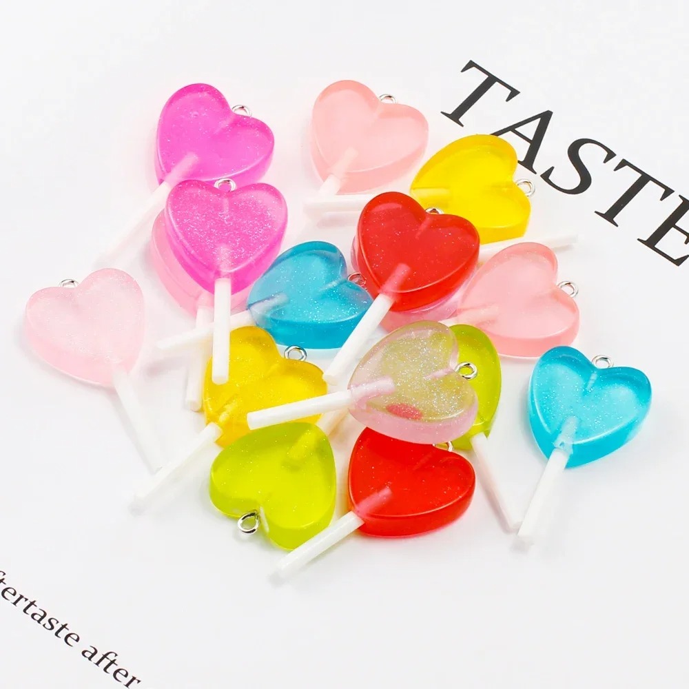 10 szt. uroczych błyszczących  – Resin Art Jewellery Kit recenzja i cena