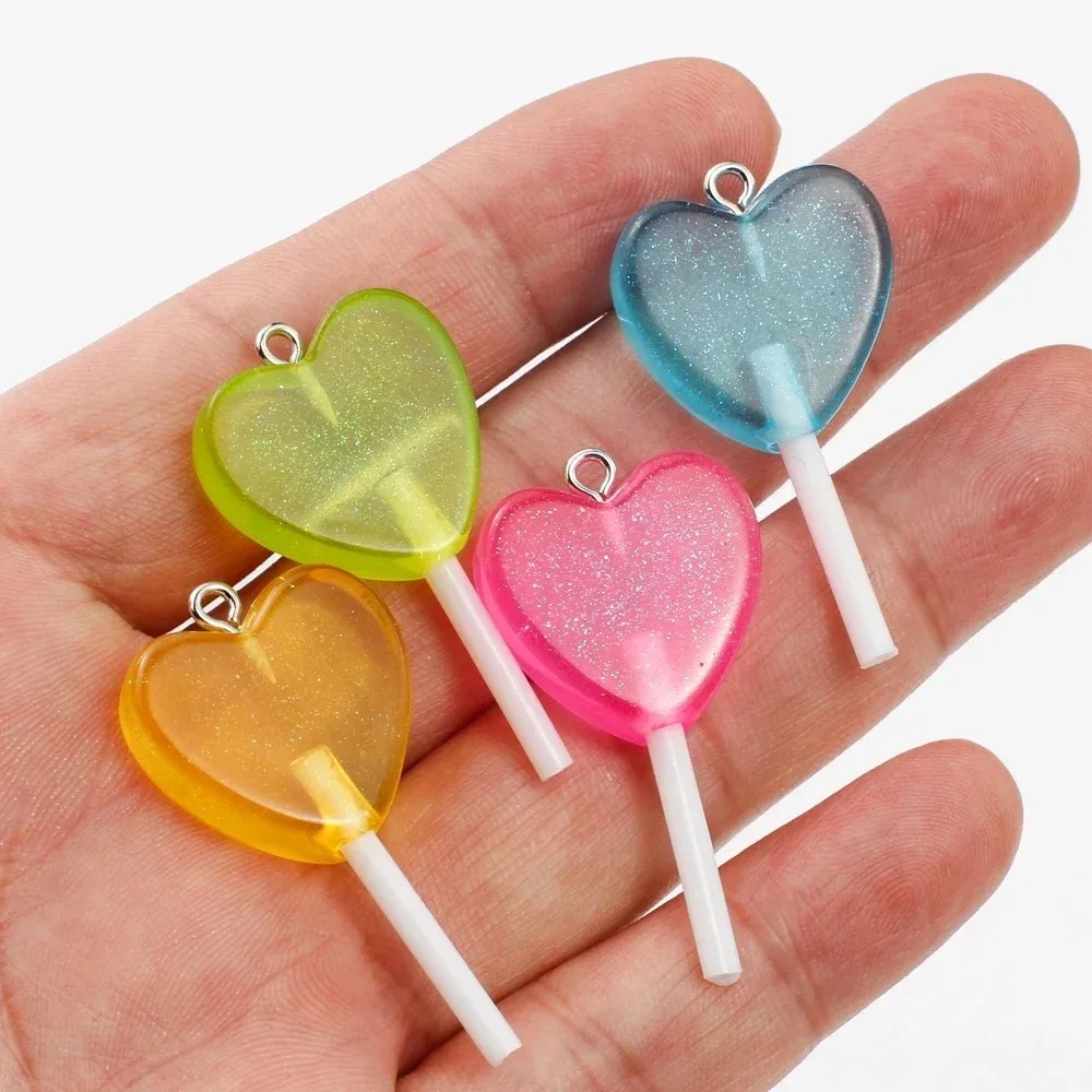 10 szt. uroczych błyszczących  – Resin Art Jewellery Kit recenzja i cena