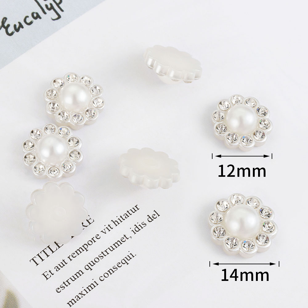 50 szt. Białe płaskie imitacje – Resin Art Jewellery Kit recenzja i cena