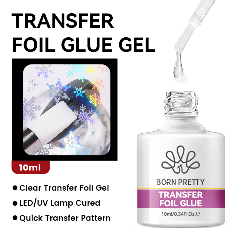 BORN PRETTY Klej w żelu do fol – Uv Lamp Nail Resin recenzja i cena
