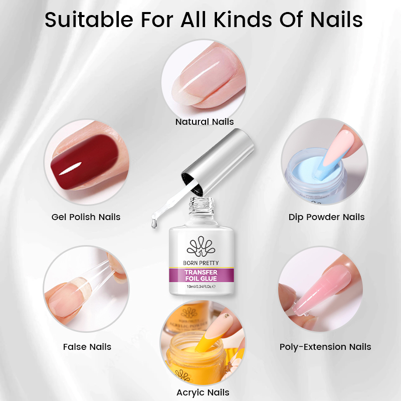 BORN PRETTY Klej w żelu do fol – Uv Lamp Nail Resin recenzja i cena